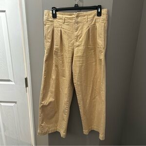 Anthropologie Maeve Cream Pant-2